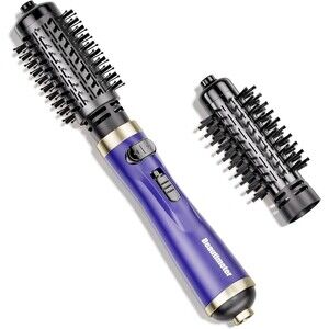 Hair Dryer Brush, Rotating Blow Dryer Brush with 2-Inch and 1.5-Inch Brushes,...